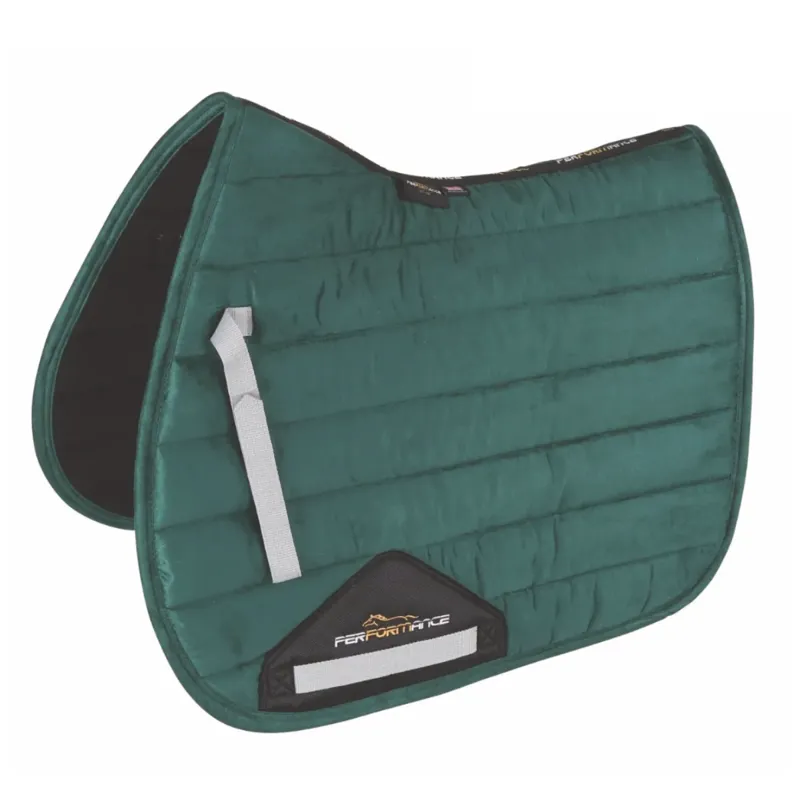 Shires ARMA High Wither Suede Comfort Pad - Green